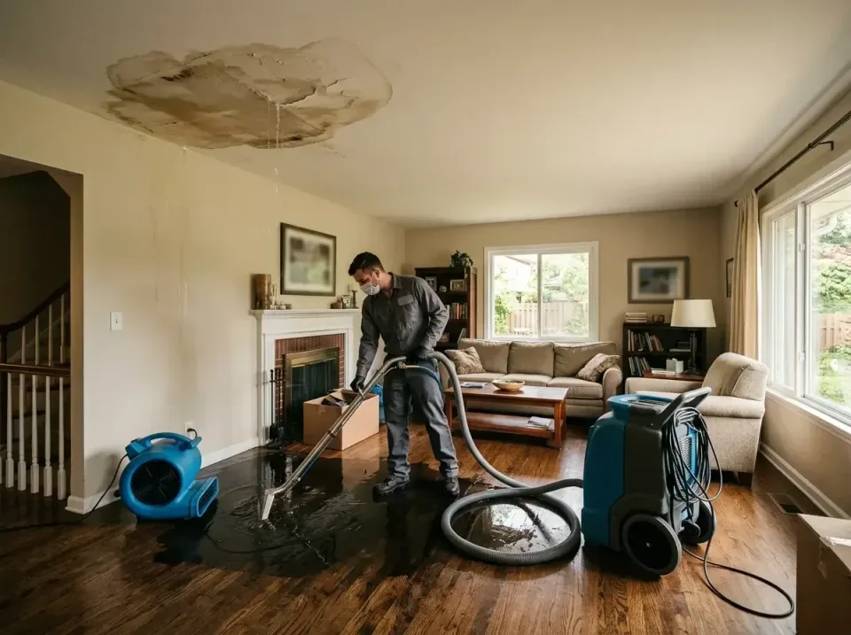 attic-pipe-burst-ceiling-drip-008 — frequently asked questions, Water Damage Restoration & Carpet Care in Grantville, GA